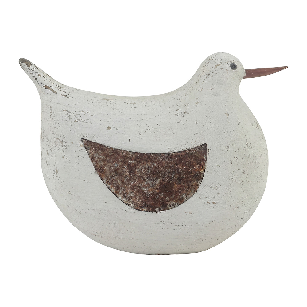 Decoratie vogel 21x9x15 cm