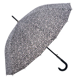 [JZUM0075Z] Paraplu Ø 102x90 cm zwart