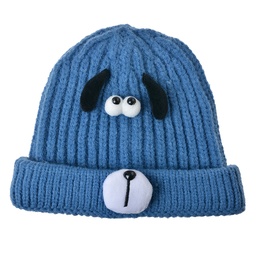 [JZKCA0007BL] Bonnet enfant Bleu