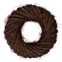 Decoration Ghirlanda Marrone Ø 50x13 cm