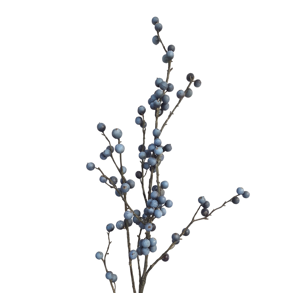 Deko Ast Blau 106 cm