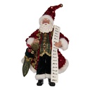 Weihnachtsdeko Weihnachtsmann Rot 16x8x28 cm