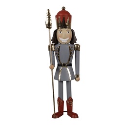 [6Y5608] Decoratie notenkraker 12x9x36 cm