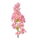Rami Artificiali Decorativi con fiori Rosa Verde 15x8x100 cm