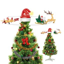 [66801] Decoratie kerstboom topper 70x35x29 cm