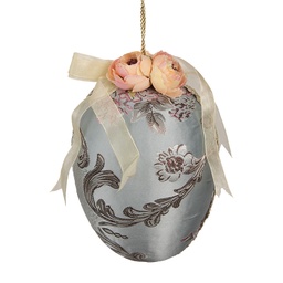 [65938] Pendentif décoratif uf Bleu Ø 15x21 cm