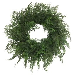 [50940] Decoration Garland Green Ø 55x6 cm