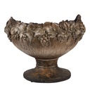 Vaso Porta Pianta Marrone Beige 56x34x43 cm