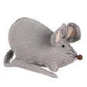 Décoration Souris Gris 28x15x16 cm
