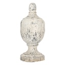 Deko Ornament Beige Grau Ø 19x45 cm