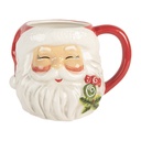 Tazza Rosso Bianco 16x12x11 cm / 550 ml
