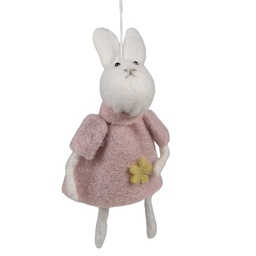 [65362] Anhänger Kaninchen Rosa 6x3x13 cm