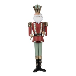 [6Y5609] Image de décoration casse Noisette Rouge Vert 12x12x37 cm