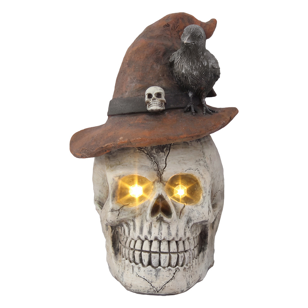 Decoratie schedel 30x33x44 cm