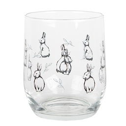[BNSGL0002] Wasserglas Transparent Ø 8x9 cm / 300 ml