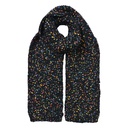 Foulard Donna Nero 14x146 cm