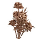 Decorazione Natale Ramo con fiori Color rame 11x8x33 cm
