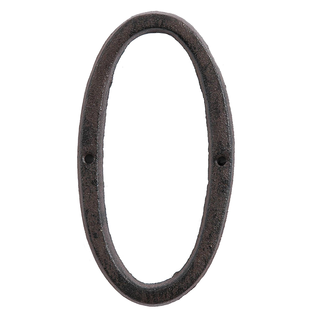 Numéro 0 Marron 7x1x14 cm