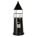 Decoration Lighthouse Black Ø 16x45 cm