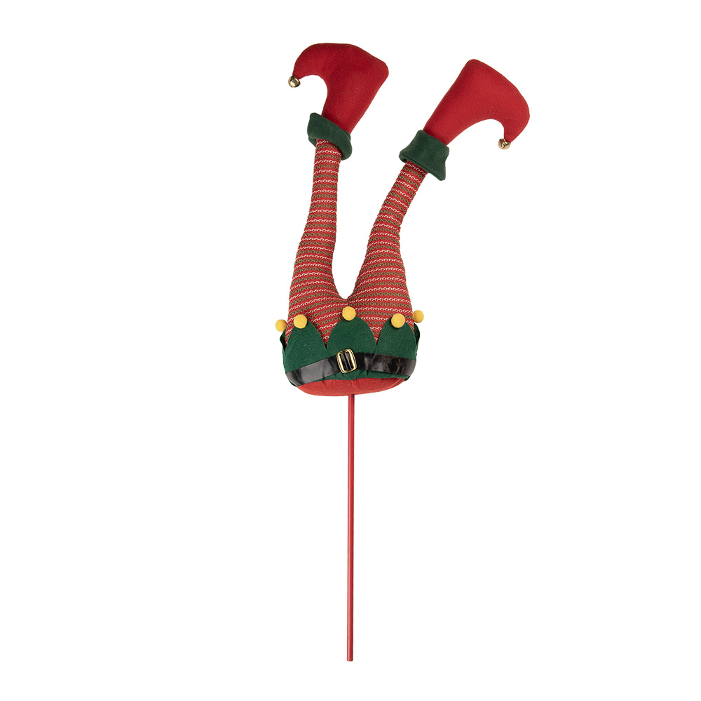 Decoratie Kerst Elfenbenen 20x10x90 cm