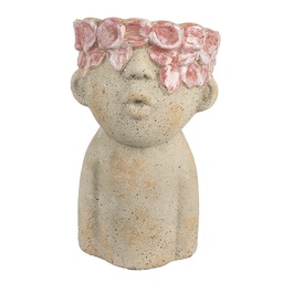 [6TE0584M] Bloempot 16x15x25 cm