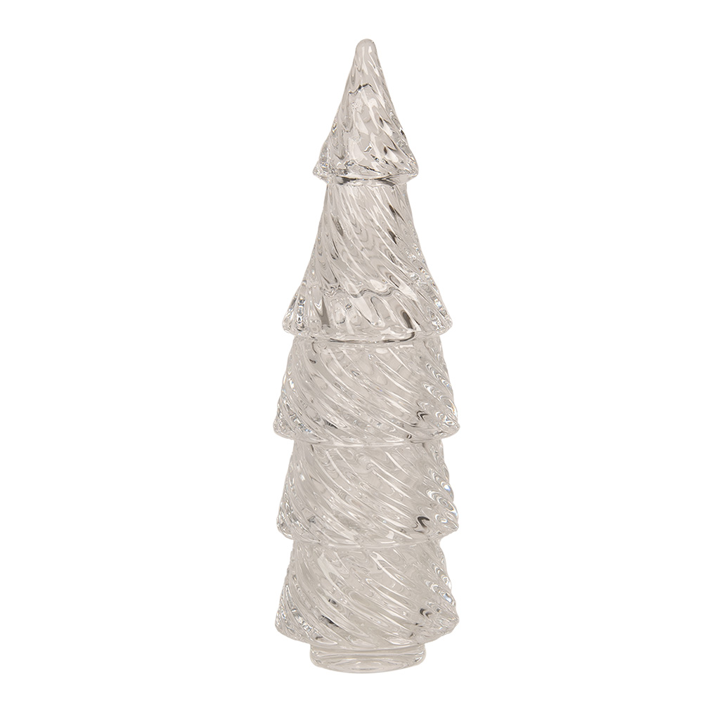 Barattolo con Coperchio Trasparente Ø 7x24 cm
