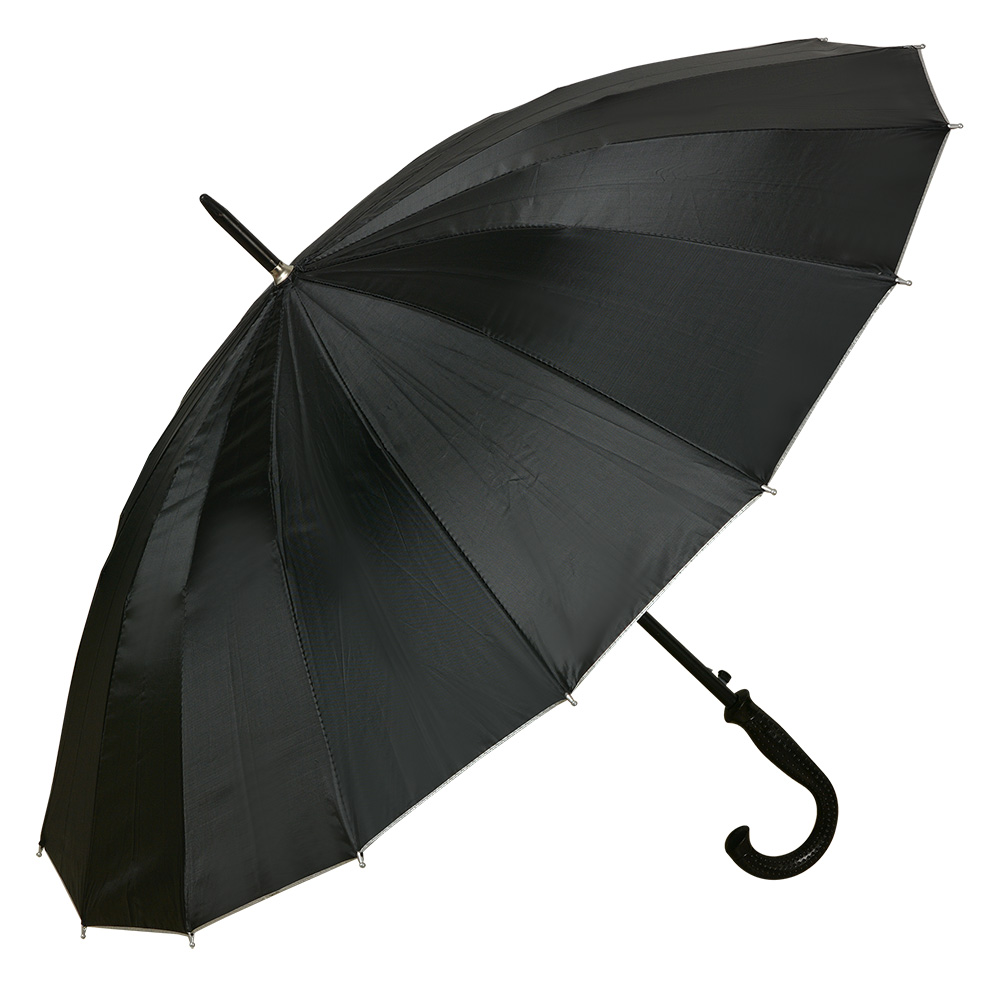 Umbrella Adults Black Ø 100x80 cm
