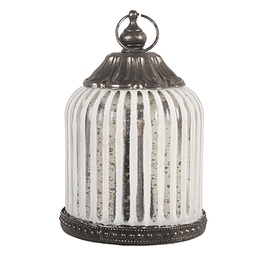 [6GL5228] Decorazione con LED Bianco Ø 8x12 cm / 2xAAA