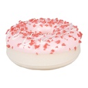 Decoration donut Pink Ø 8x3 cm