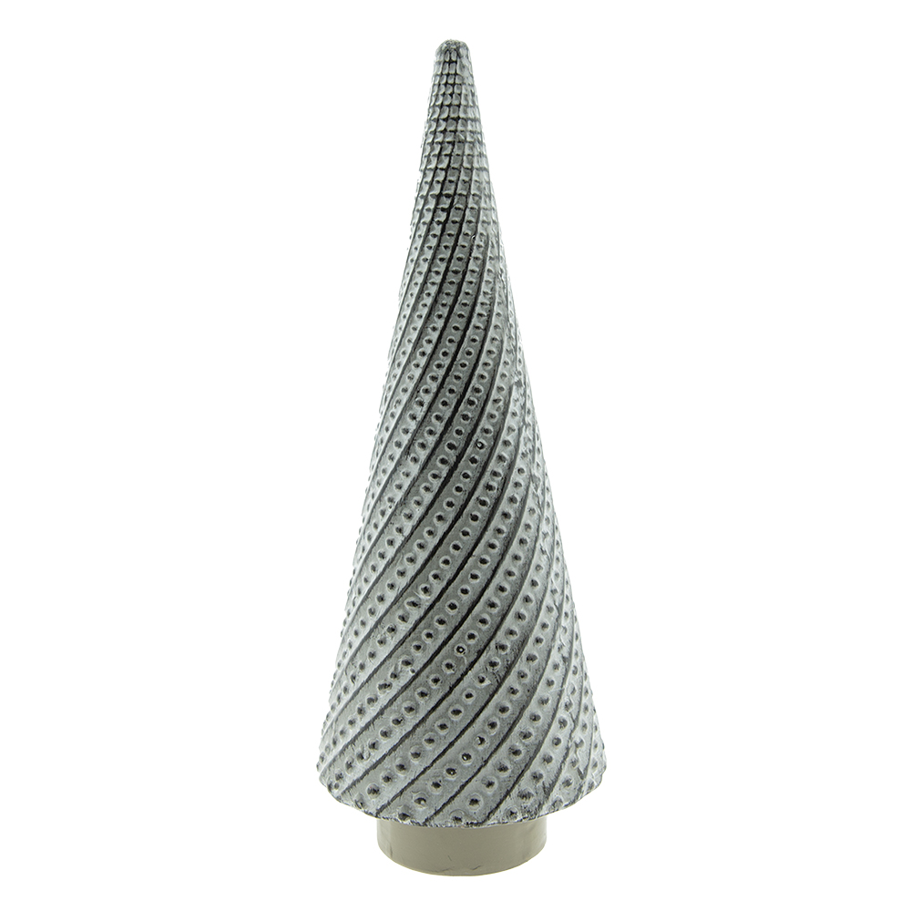 Decorazione albero di Natale Grigio Ø 13x33 cm