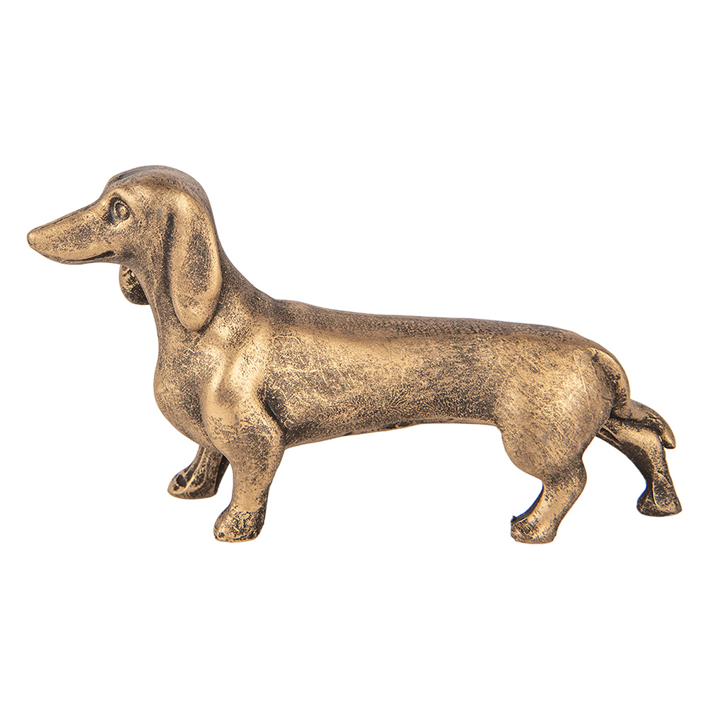 Decoratie hond 14x4x8 cm