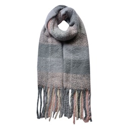 [JZSC0478P] Châle d'hiver pour femmes Rose 50x180 cm