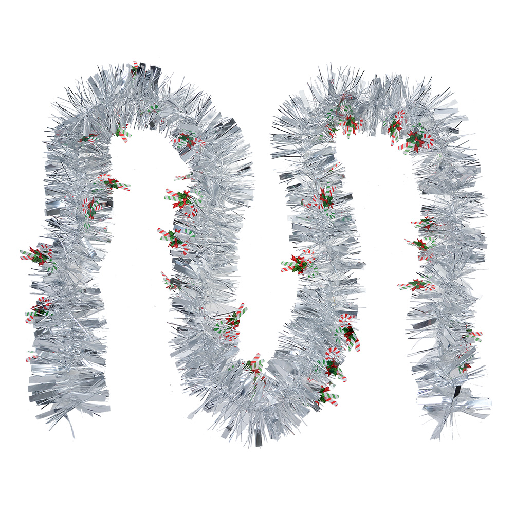 Decoratie slinger kerst 200 cm