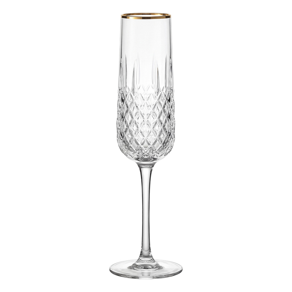 Champagnerglass Transparent Ø 4x25 cm / 150 ml