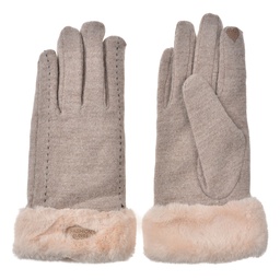 [JZGL0090BE] Winter Gloves Beige 9x23x2 cm