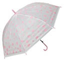 Umbrella Kids Pink White Ø 88x71 cm