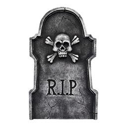 [66944] Decoratie grafsteen Halloween 35x3x55 cm