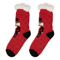 [JZSK0050] Socken Rot Schwarz one size