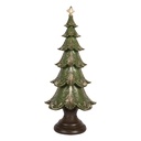 Christmas Decoration Christmas Tree Green Brown Ø 18x41 cm