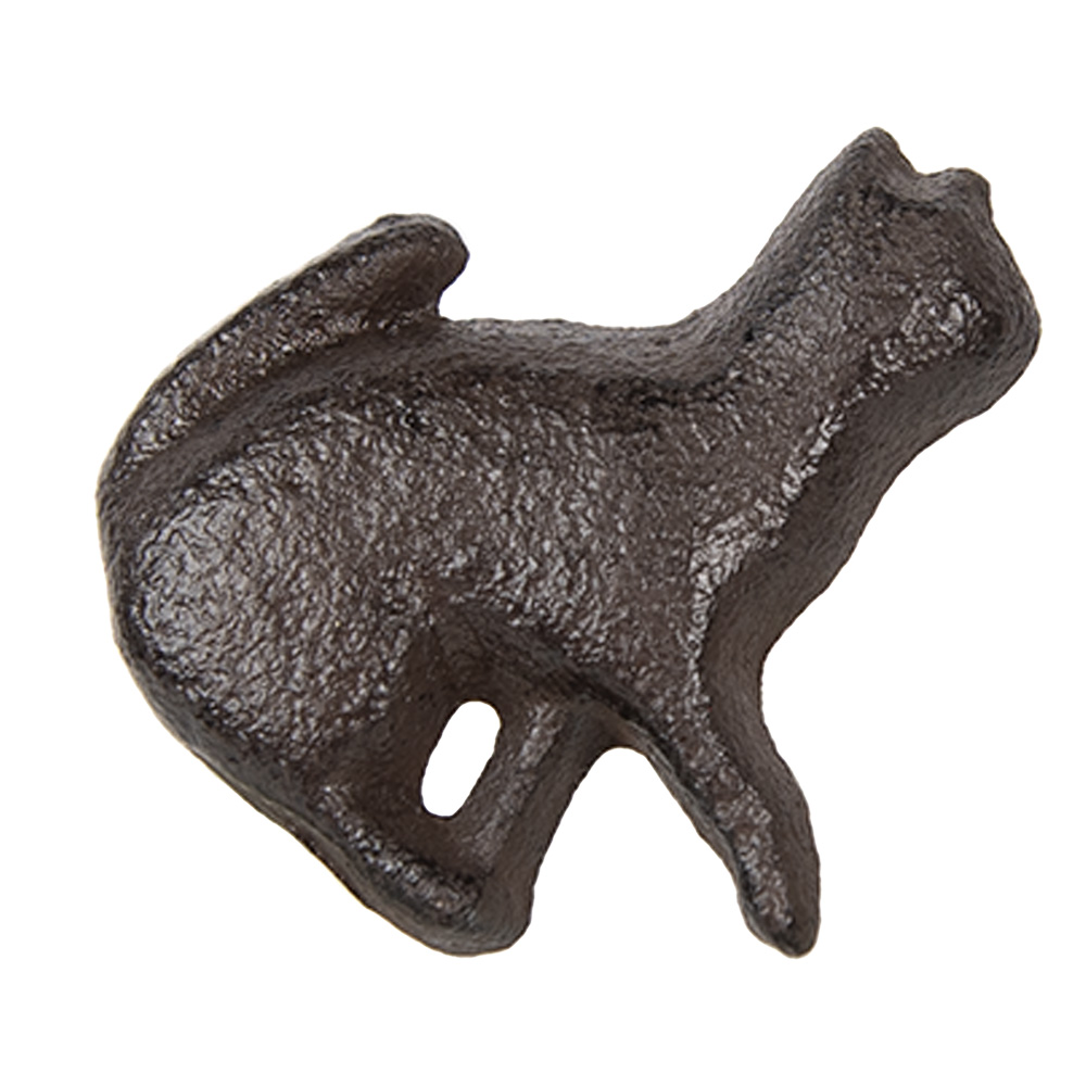 Pomello per Porta Marrone 5x3x5 cm