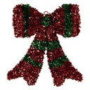 Decoratie hanger strik 35x4x42 cm