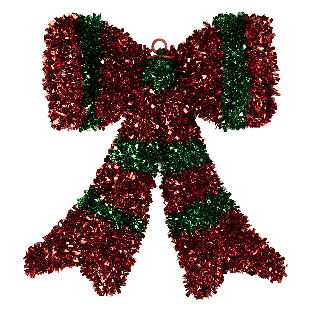 Decoratie hanger strik 35x4x42 cm