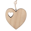 Decoratie hanger hart 8x2x8 cm