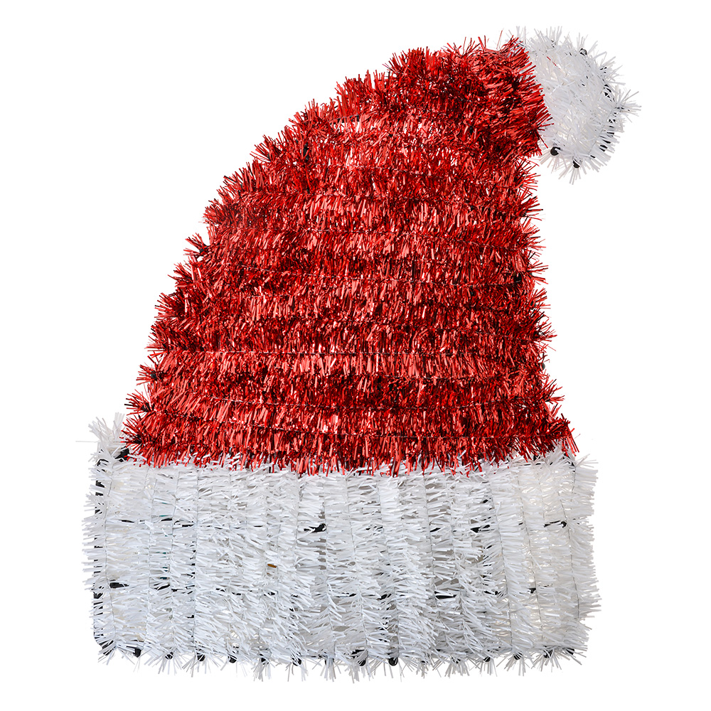 Decoratie Kerstmuts 33x5x42 cm