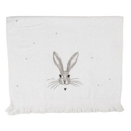 [CTRUB] Guest Towel White Grey 40x66 cm