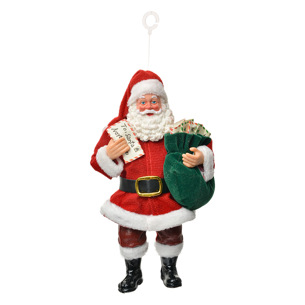 Decoratie Hanger Kerstman 11x6x17 cm