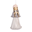Decoration hanger Child Beige Grey 5x5x11 cm
