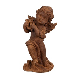 [6PR4067] Decoration angel Brown 6x6x14 cm