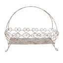 Cake Stand White Brown 50x24x41 cm