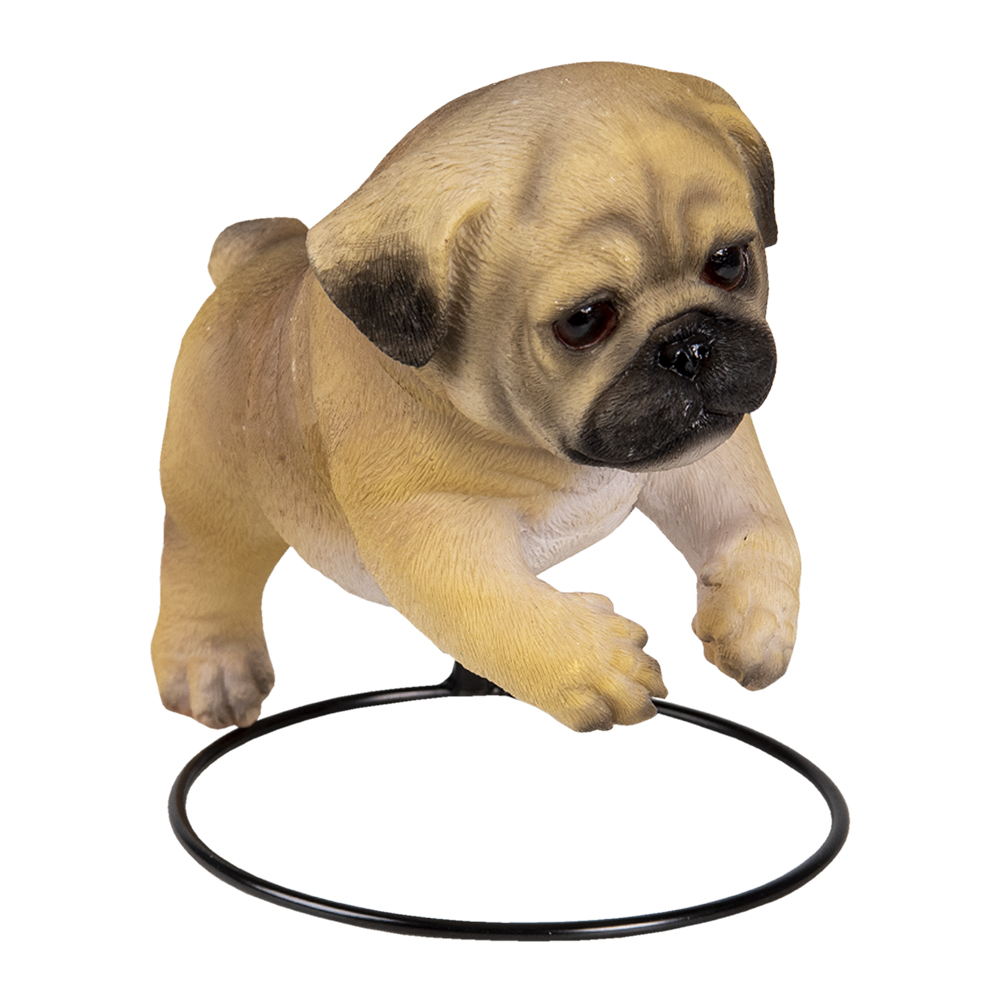 Decoratie hond 18x12x14 cm